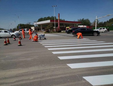 通化通化专业道路划线施工